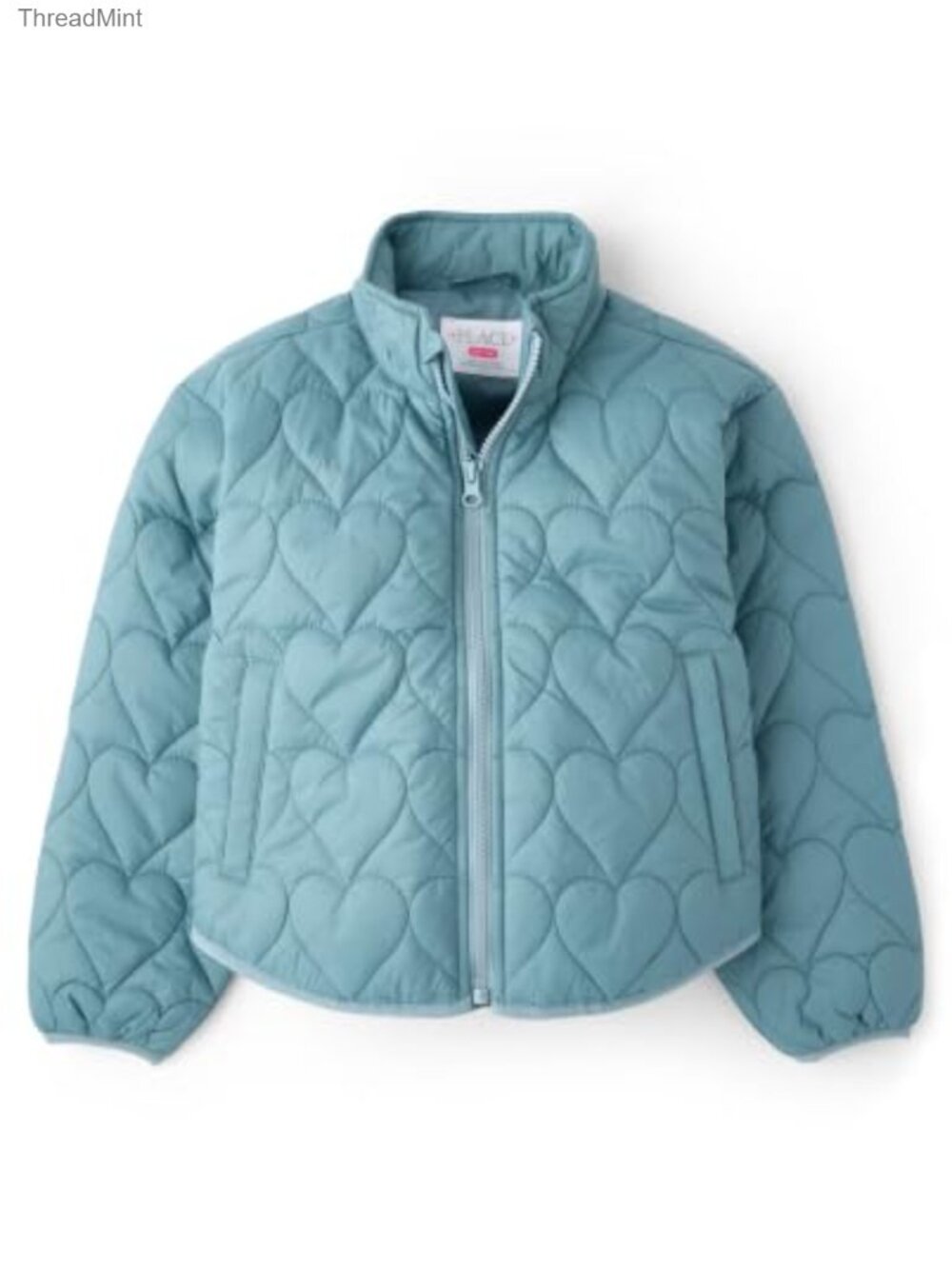 Girls Quilted Packable Puffer Jacket Water Wind Resistant Nylon
